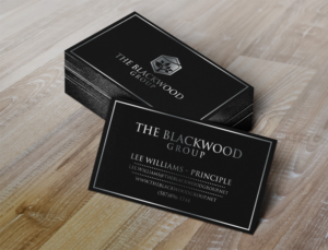Business Card Design by phoenixx for The Blackwood Group | Design: #13220072