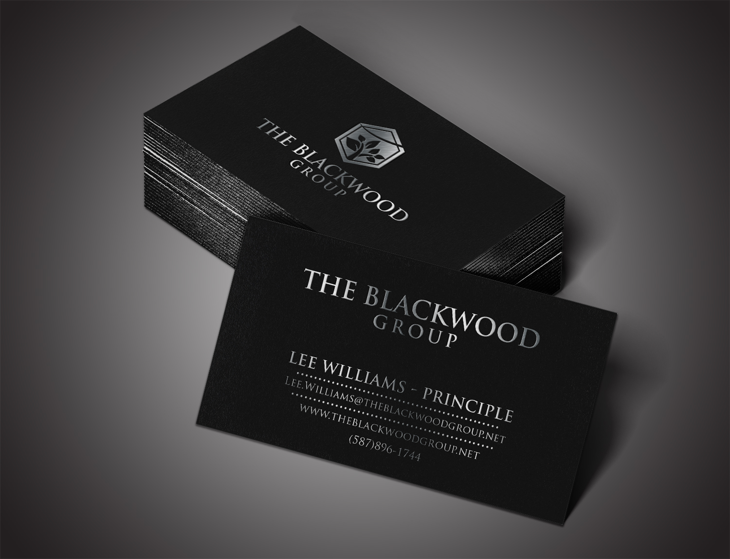 Business Card Design by phoenixx for The Blackwood Group | Design #13221867