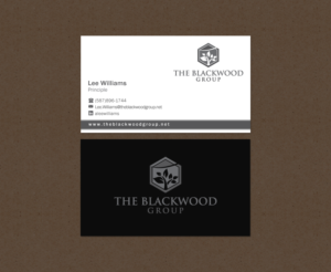 Visitenkarten-Design von Brand aid für The Blackwood Group | Design: #13207267