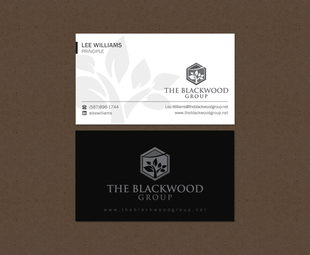 Design de Carte de Visite par Brand aid pour The Blackwood Group | Design #13207306