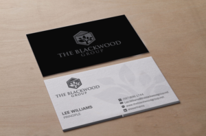 Visitenkarten-Design von Brand aid für The Blackwood Group | Design: #13207309