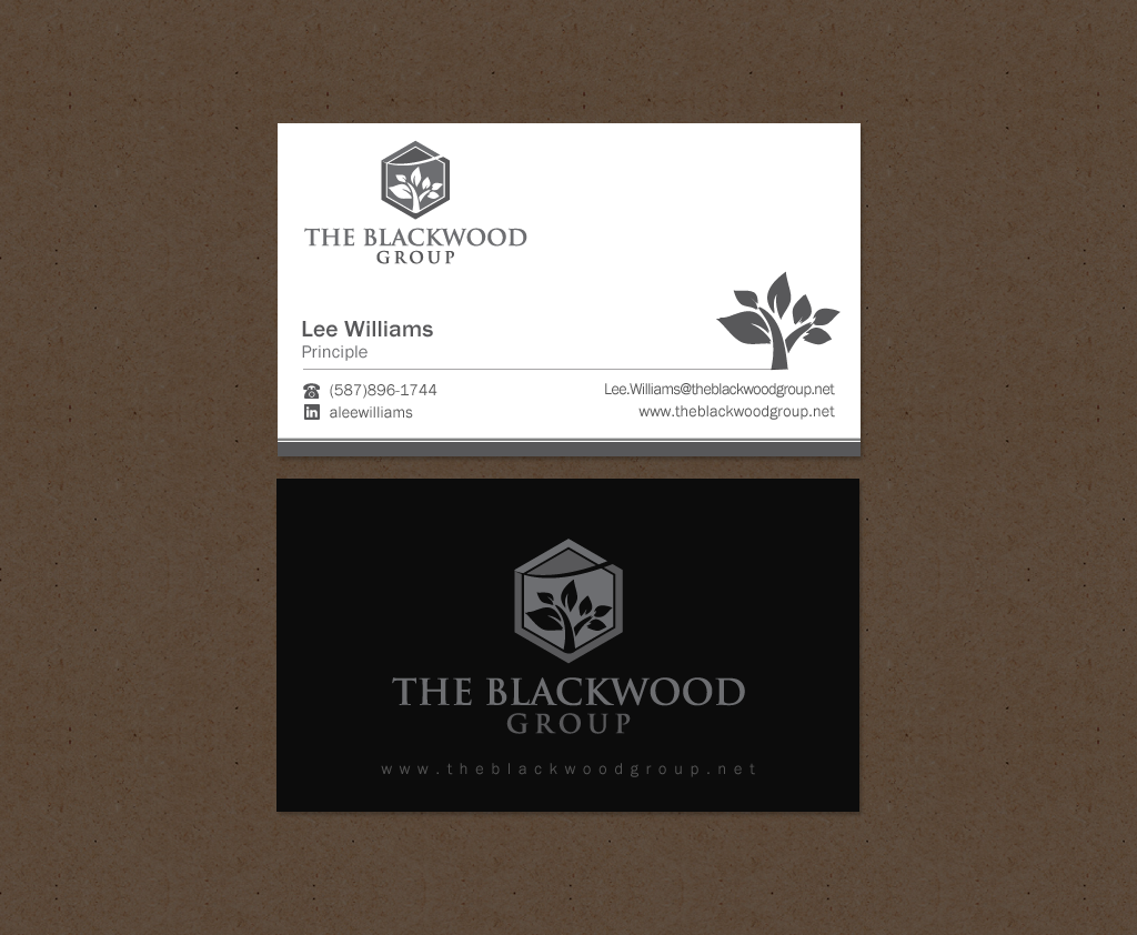Design de Carte de Visite par Brand aid pour The Blackwood Group | Design #13207320