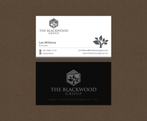 Visitenkarten-Design von Brand aid für The Blackwood Group | Design: #13207320