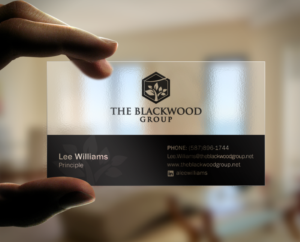Visitenkarten-Design von Brand aid für The Blackwood Group | Design: #13207322