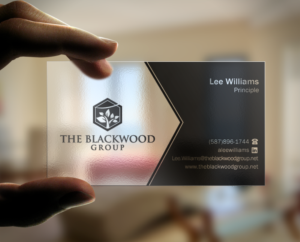 Visitenkarten-Design von Brand aid für The Blackwood Group | Design: #13207323