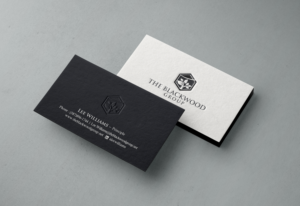 Visitenkarten-Design von chandrayaan.creative für The Blackwood Group | Design: #13192168