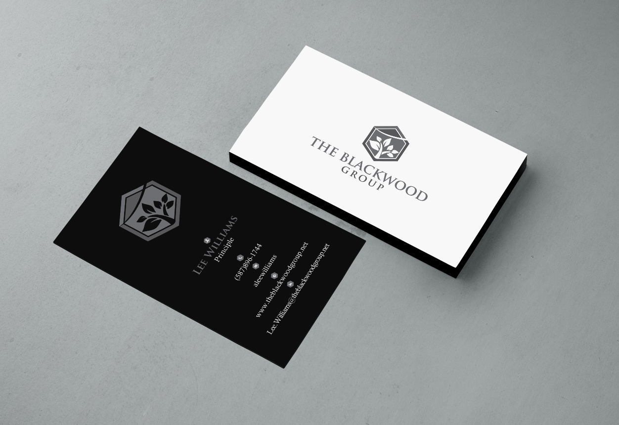 Business Card Design by chandrayaan.creative for The Blackwood Group | Design #13192194