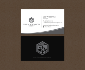 Diseño de Tarjeta de Presentación por chandrayaan.creative para The Blackwood Group | Diseño: #13193800