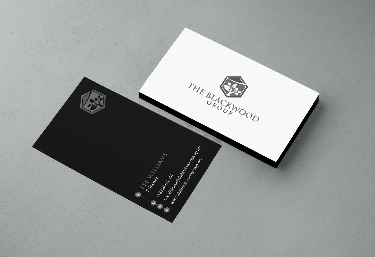 Business Card Design by chandrayaan.creative for The Blackwood Group | Design #13209189
