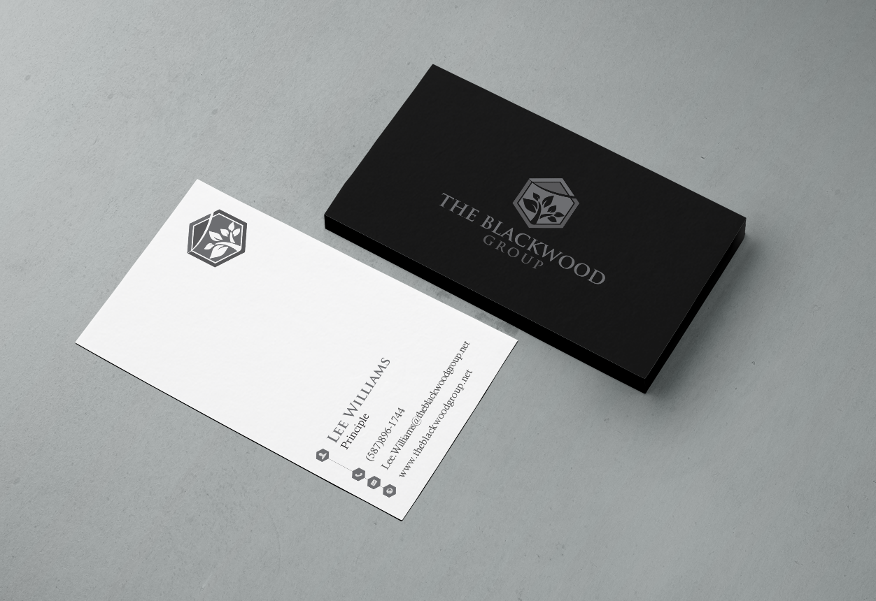 Business Card Design by chandrayaan.creative for The Blackwood Group | Design #13209191