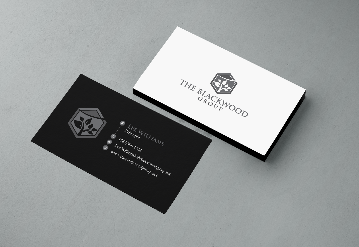 Business Card Design by chandrayaan.creative for The Blackwood Group | Design #13209193