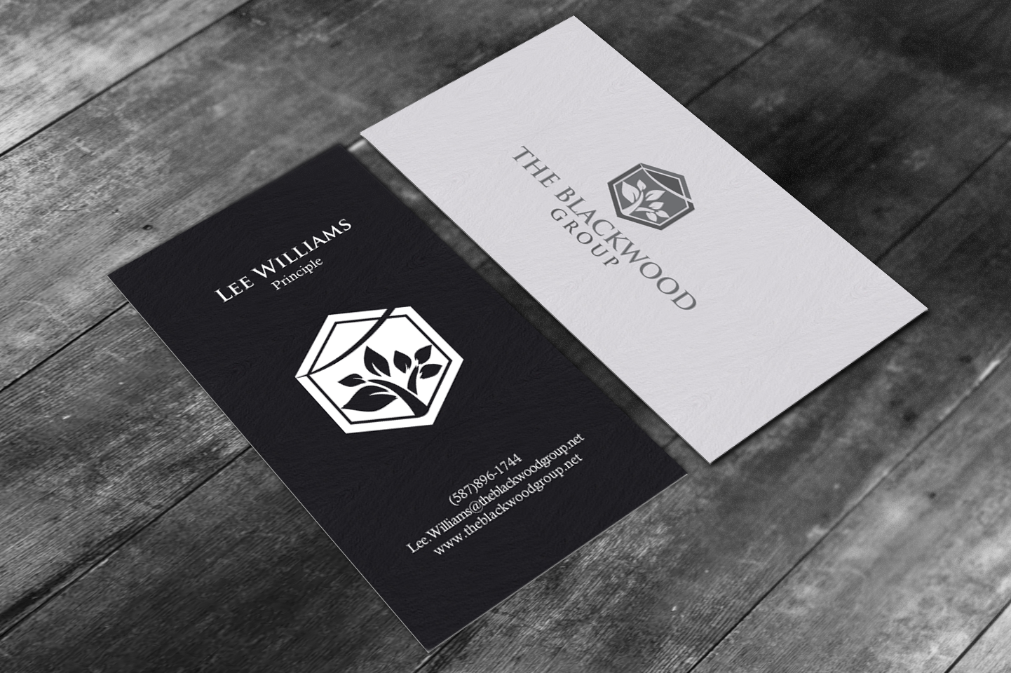 Business Card Design by chandrayaan.creative for The Blackwood Group | Design #13277858