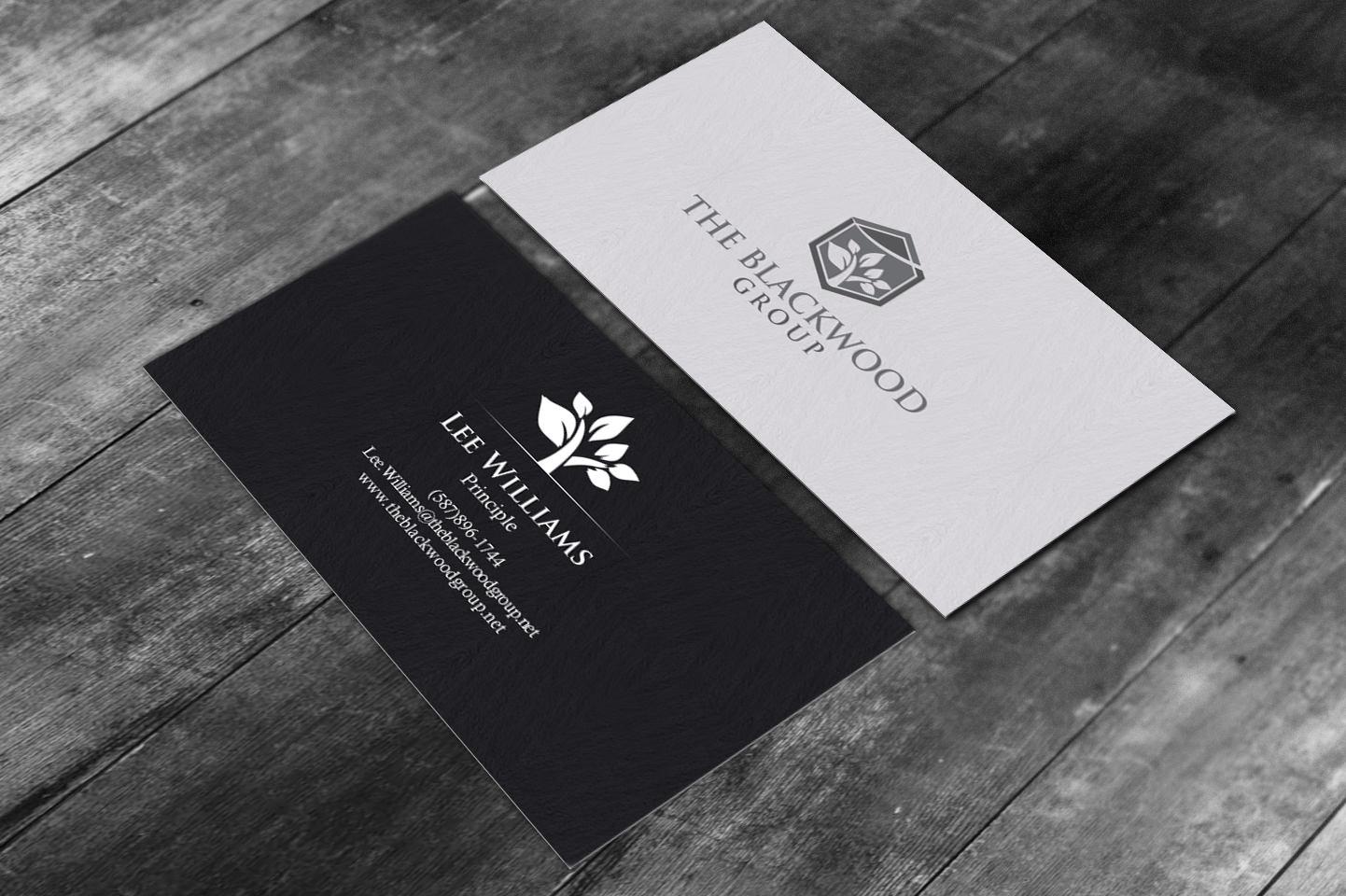 Diseño de Tarjeta de Presentación por chandrayaan.creative para The Blackwood Group | Diseño #13278518
