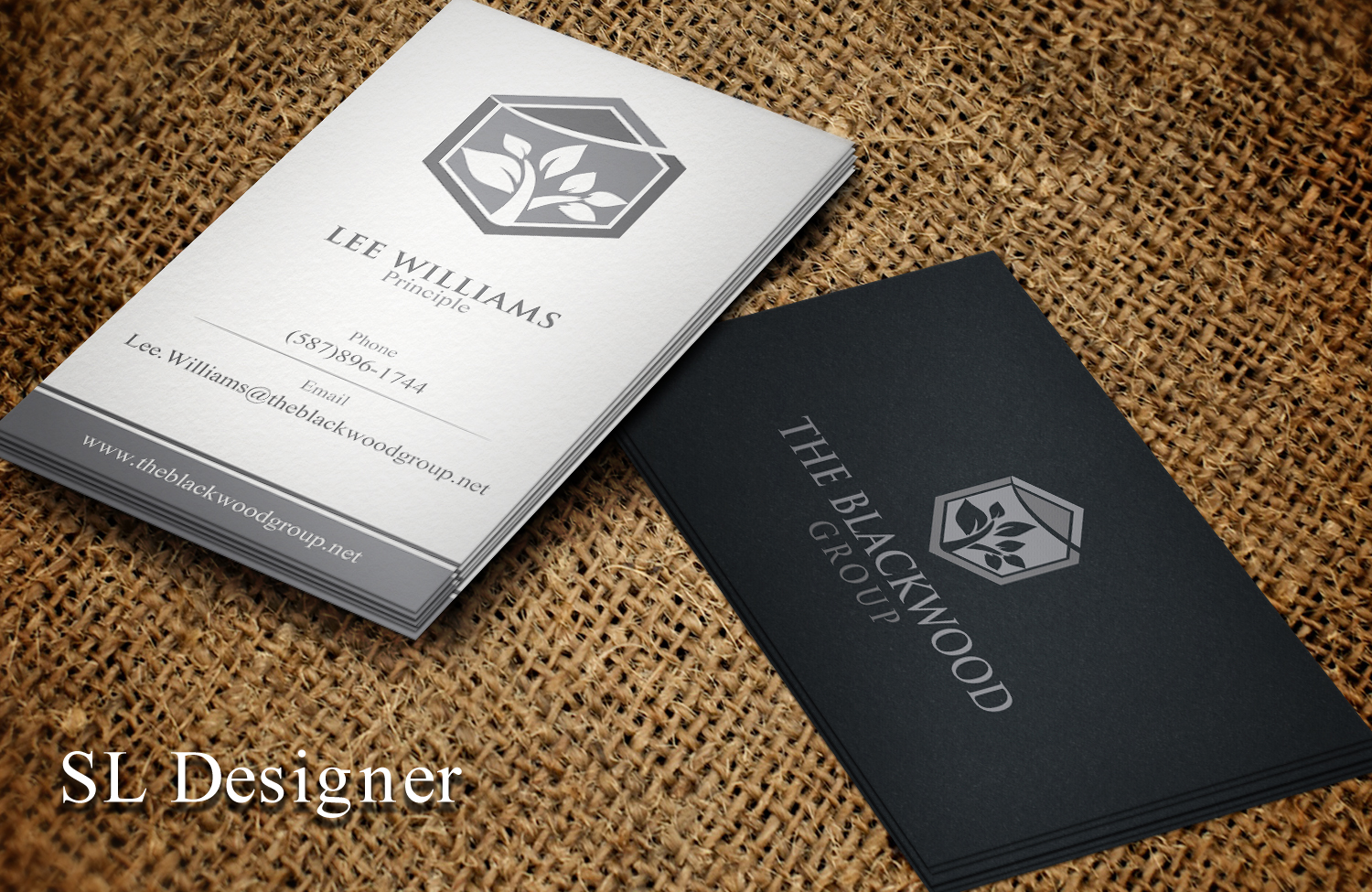 Business Card Design by SL Designer for The Blackwood Group | Design #13196569