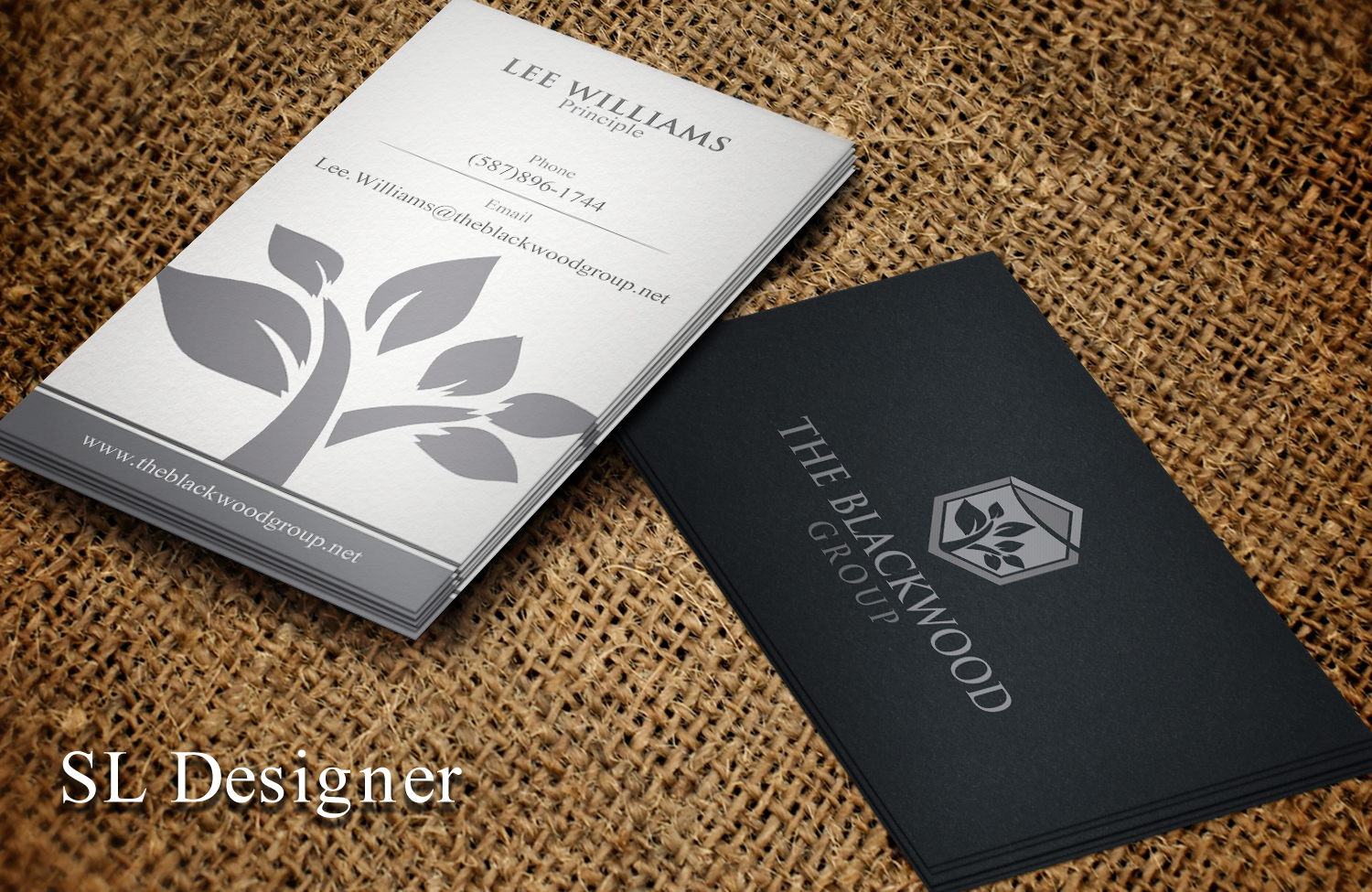 Business Card Design by SL Designer for The Blackwood Group | Design #13211958