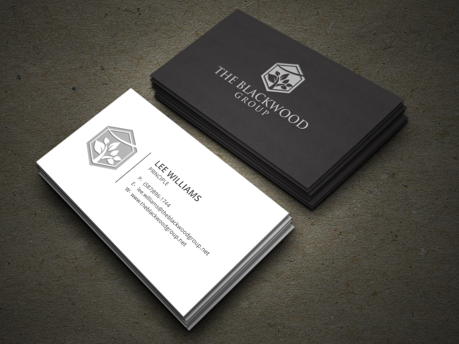 Business Card Design by Graphic Flame for The Blackwood Group | Design #13245788