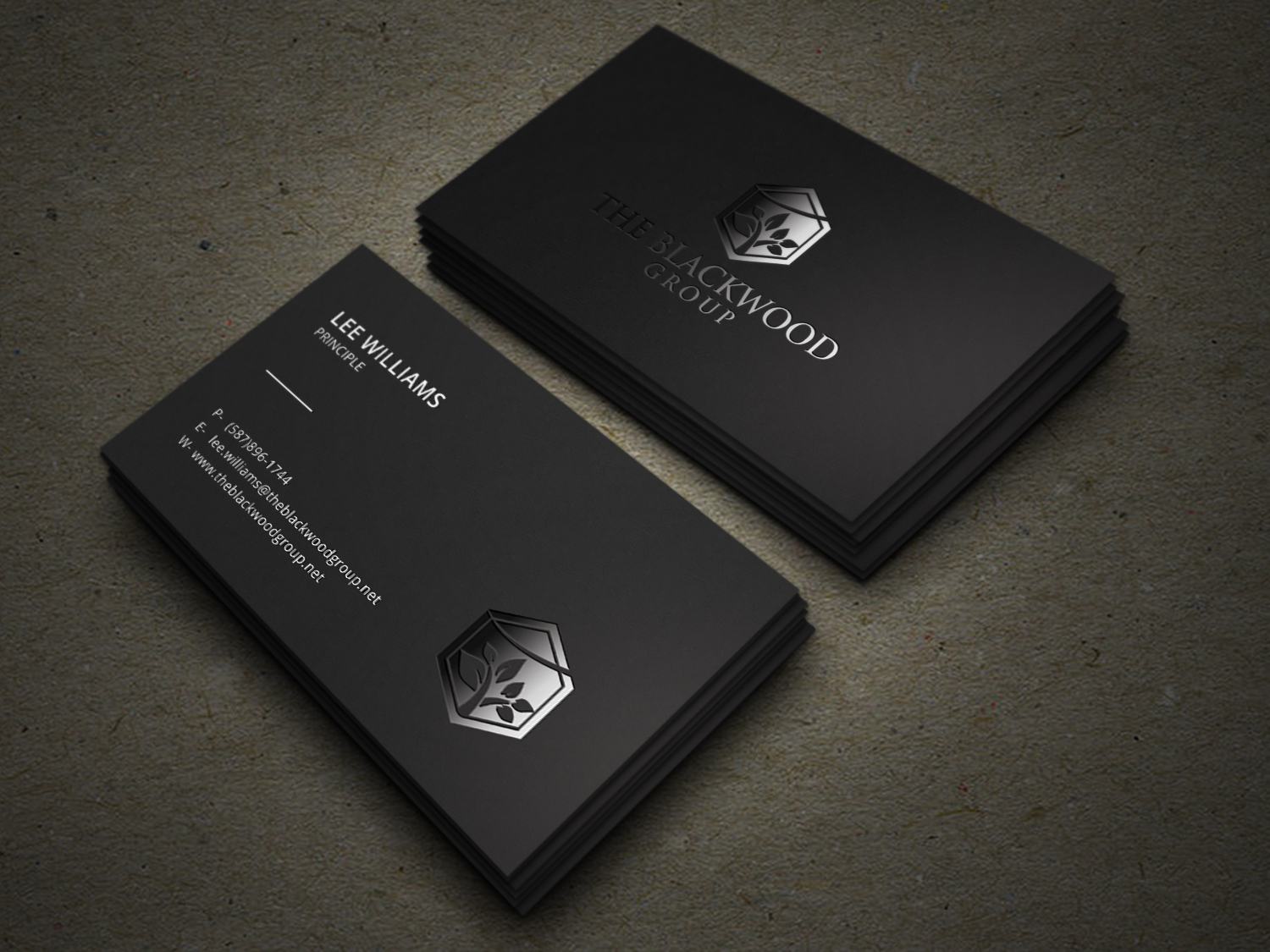 Design de Carte de Visite par Graphic Flame pour The Blackwood Group | Design #13245792