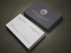 Business Card Design by Graphic Flame for The Blackwood Group | Design: #13245793