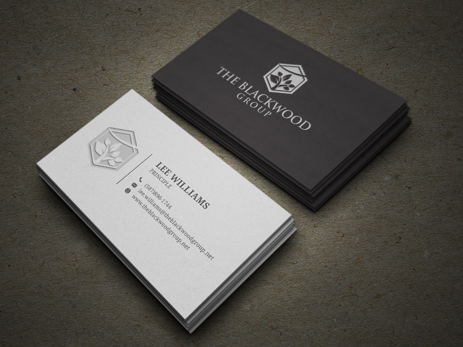 Business Card Design by Graphic Flame for The Blackwood Group | Design #13245863