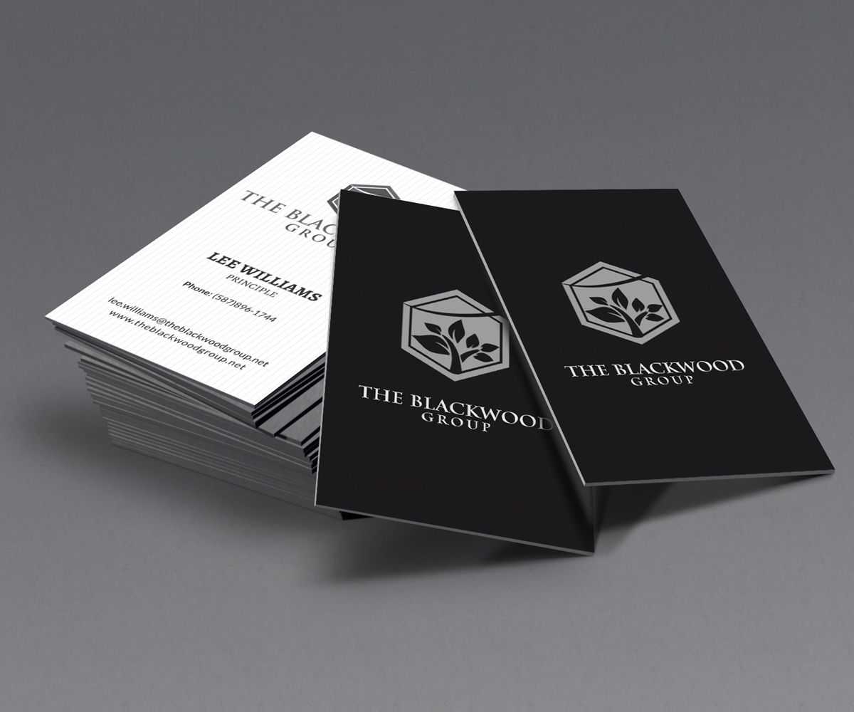 Business Card Design by Graphic Flame for The Blackwood Group | Design #13245864
