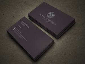 Business Card Design by Graphic Flame for The Blackwood Group | Design: #13246713
