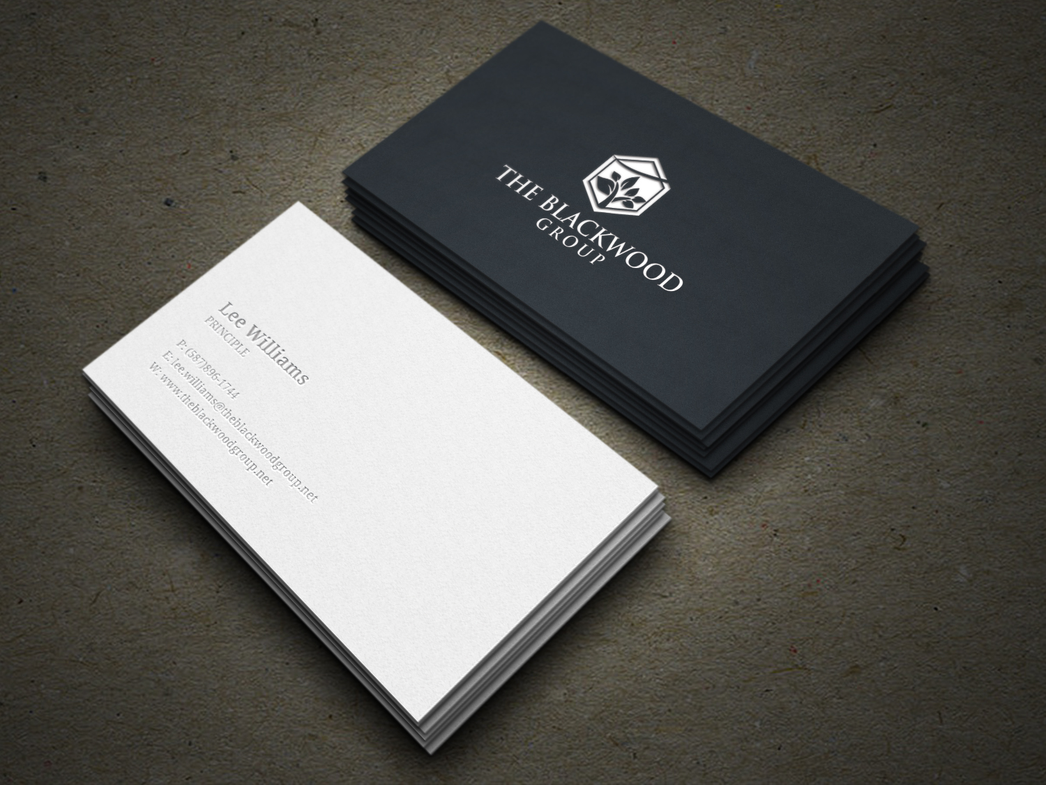 Business Card Design by Graphic Flame for The Blackwood Group | Design #13252410