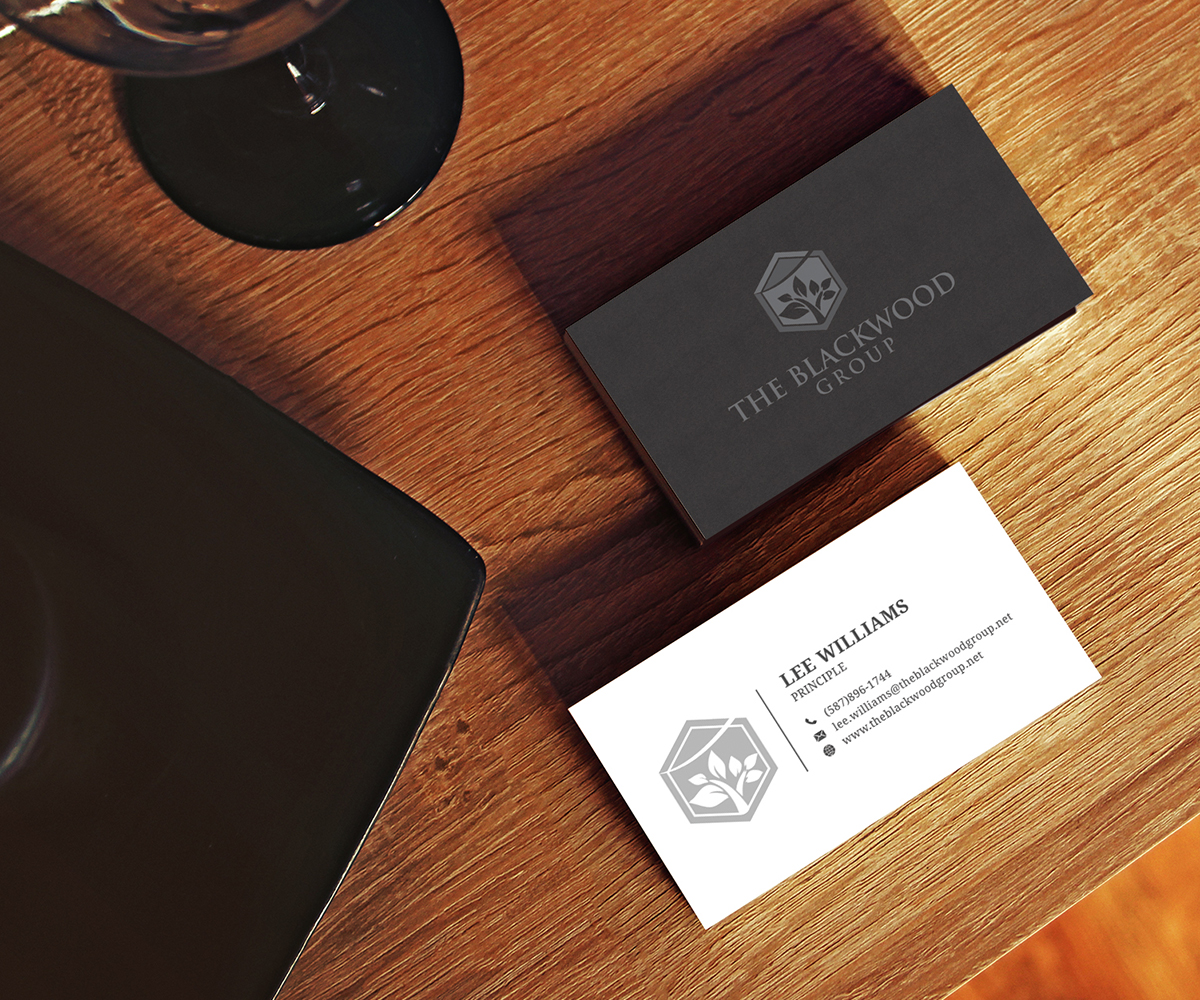 Business Card Design by Graphic Flame for The Blackwood Group | Design #13276922