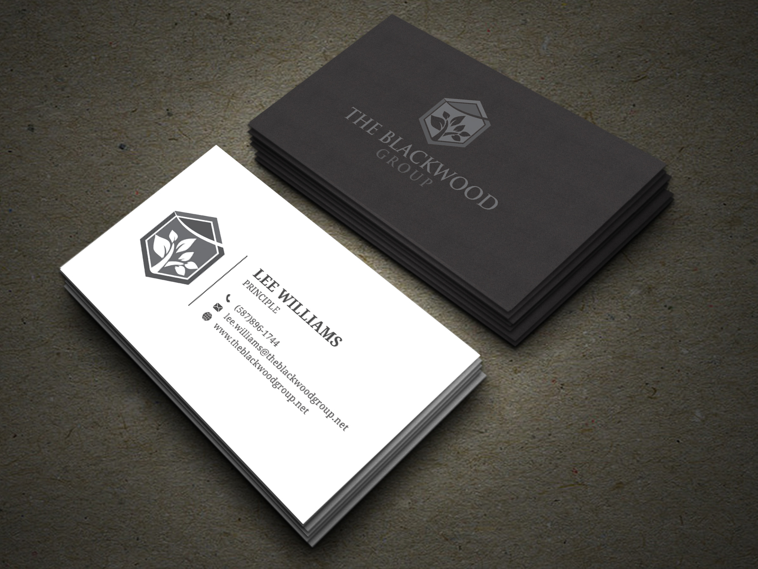 Diseño de Tarjeta de Presentación por Graphic Flame para The Blackwood Group | Diseño #13276923
