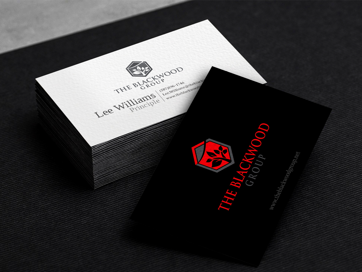 Design de Carte de Visite par Creative Soul pour The Blackwood Group | Design #13232429