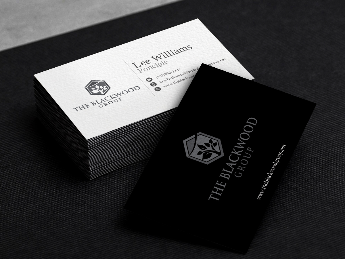 Design de Carte de Visite par Creative Soul pour The Blackwood Group | Design #13244085