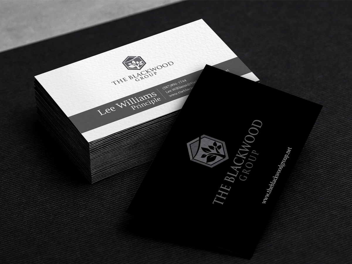 Design de Carte de Visite par Creative Soul pour The Blackwood Group | Design #13244086