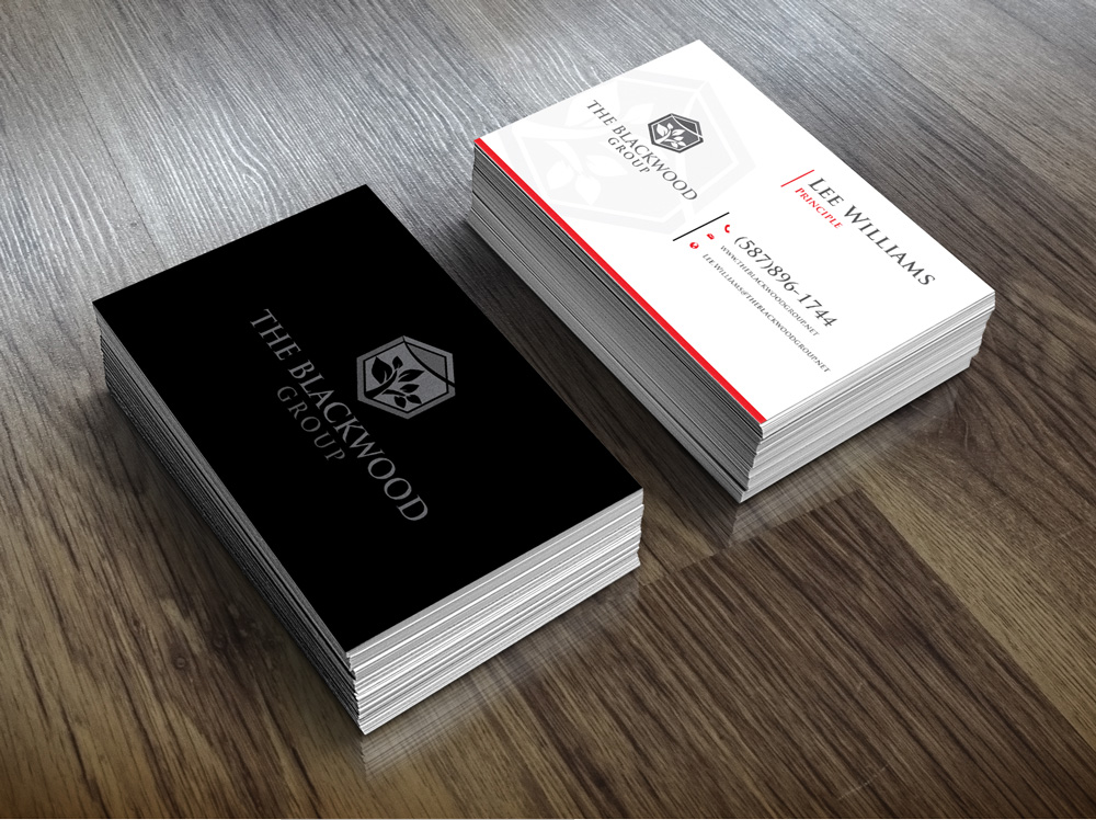 Design de Carte de Visite par AppGeek pour The Blackwood Group | Design #13243979