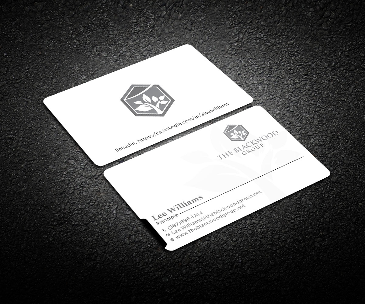 Design de Carte de Visite par Respodesign pour The Blackwood Group | Design #13191768