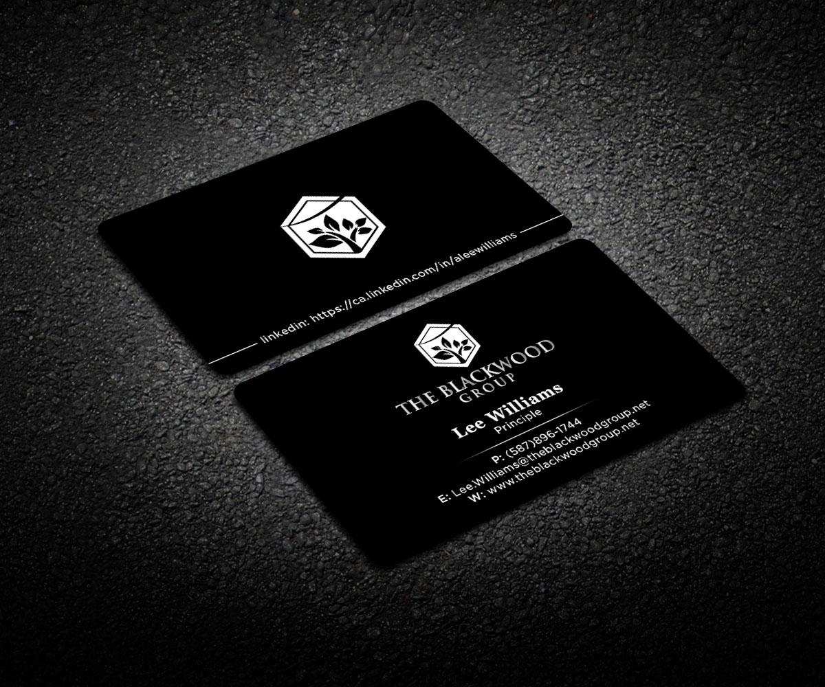 Business Card Design by Respodesign for The Blackwood Group | Design #13191777