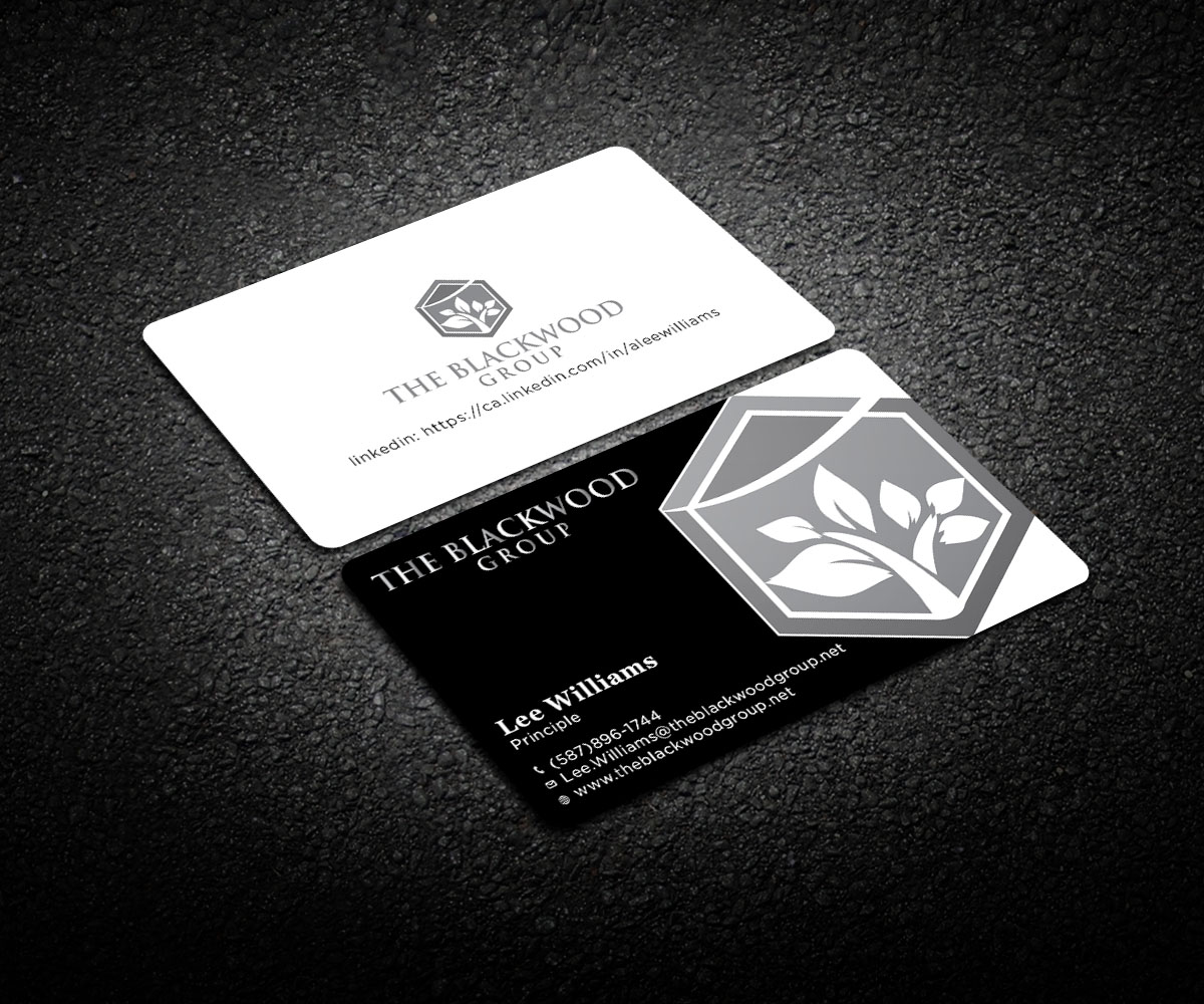 Business Card Design by Respodesign for The Blackwood Group | Design #13191779