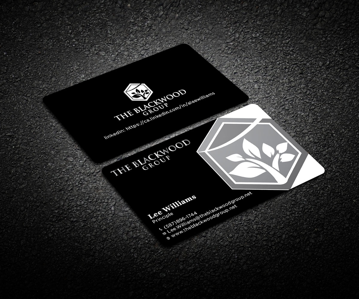 Business Card Design by Respodesign for The Blackwood Group | Design #13191785