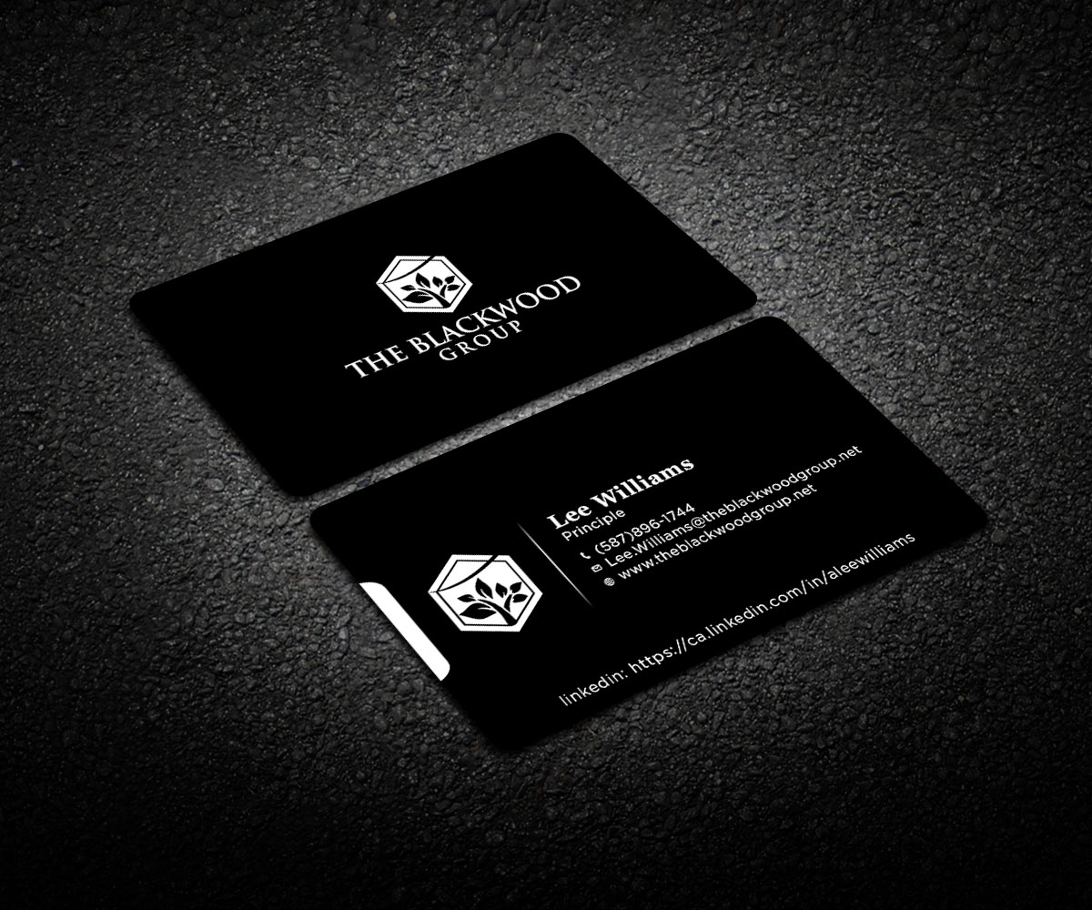 Business Card Design by Respodesign for The Blackwood Group | Design #13191786