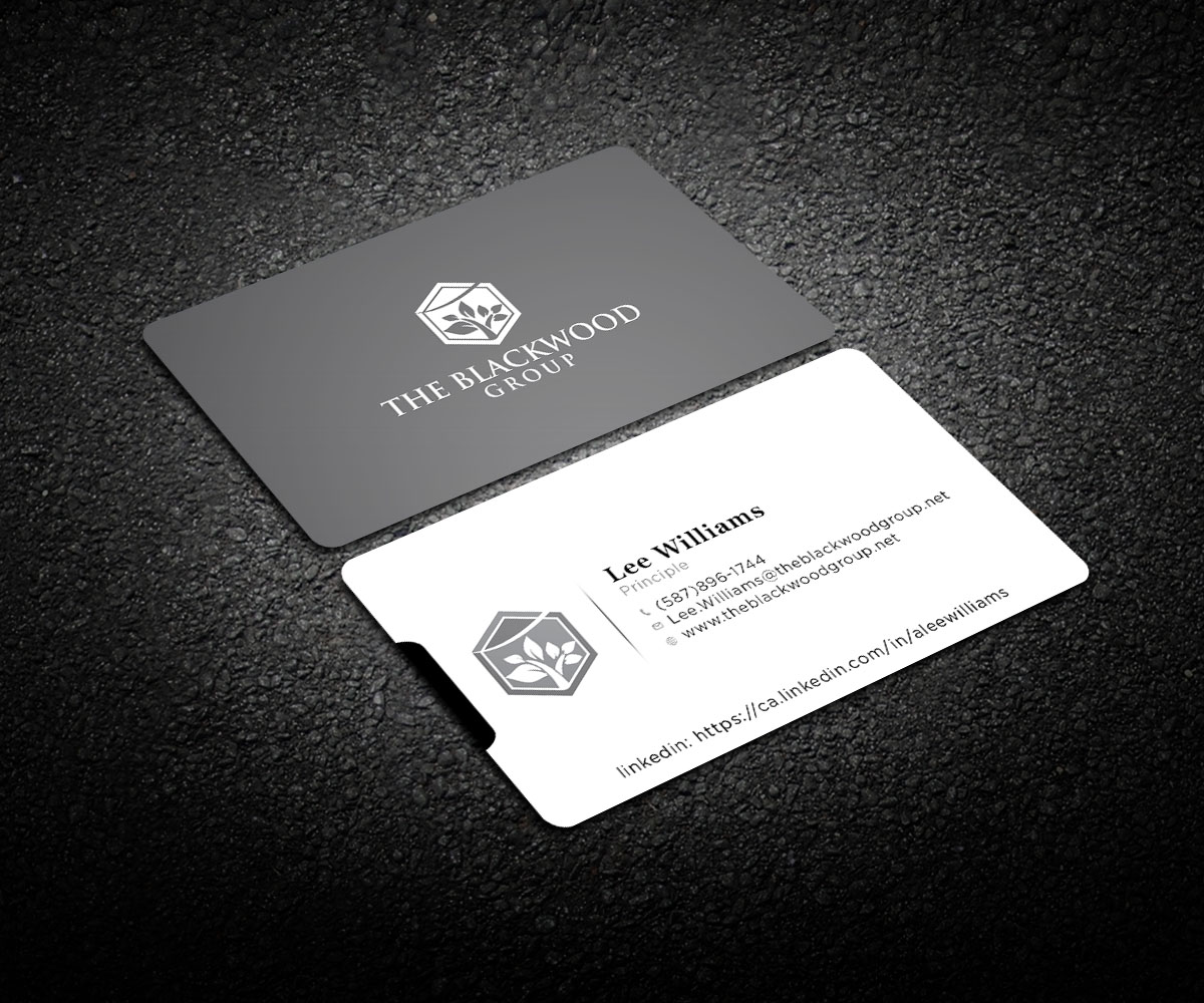 Business Card Design by Respodesign for The Blackwood Group | Design #13191787