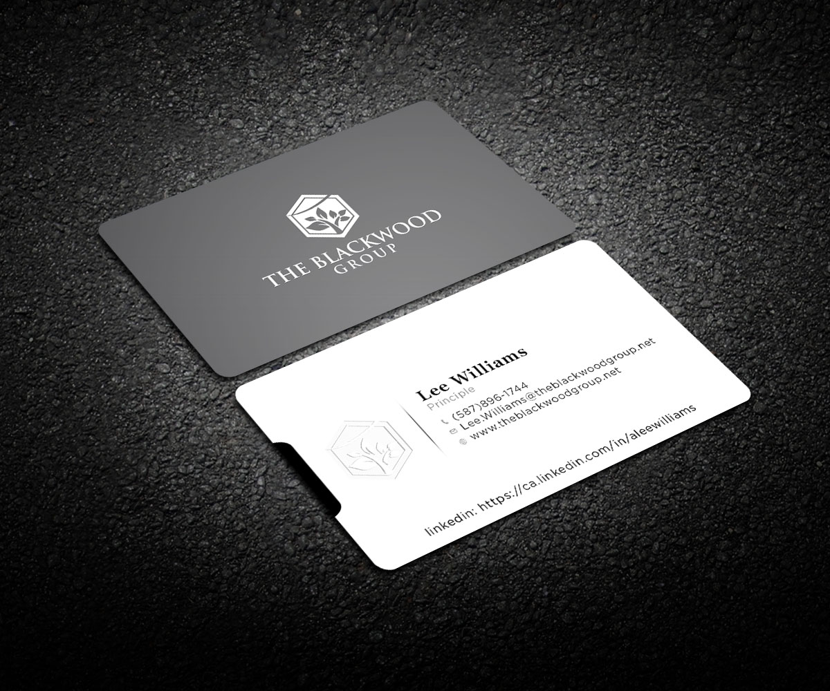 Business Card Design by Respodesign for The Blackwood Group | Design #13191788