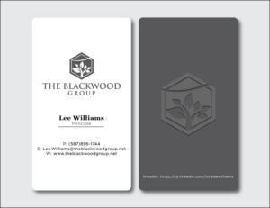 Business Card Design by Respodesign for The Blackwood Group | Design: #13191789