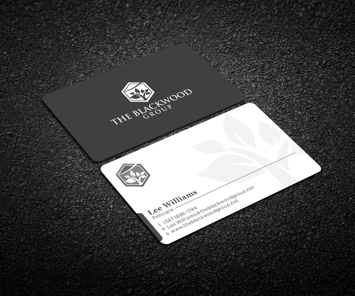 Design de Carte de Visite par Respodesign pour The Blackwood Group | Design #13212279