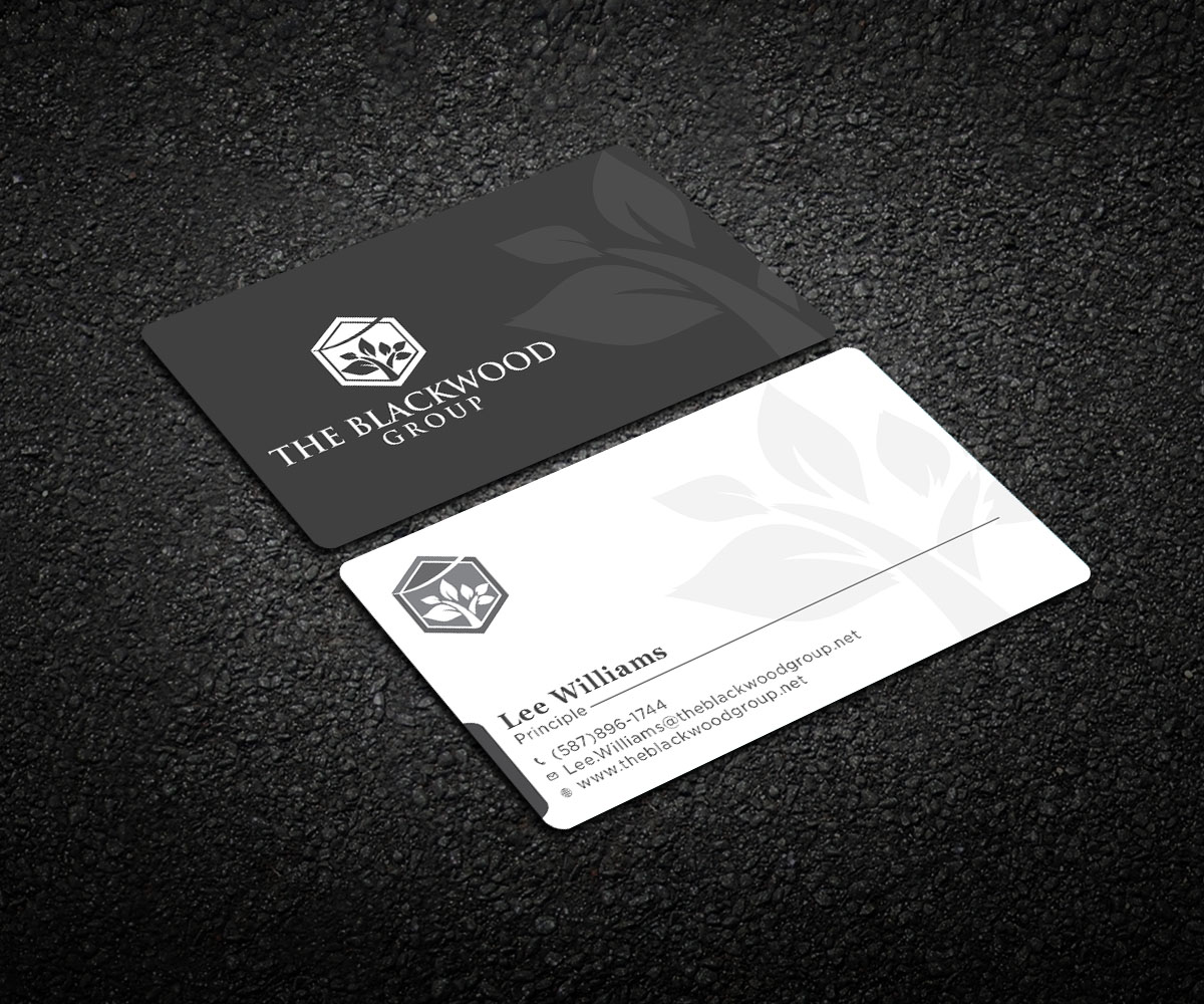 Business Card Design by Respodesign for The Blackwood Group | Design #13212281