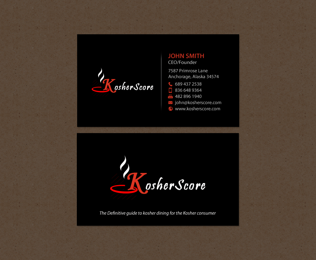Business Card Design by chandrayaan.creative for this project | Design #13194057