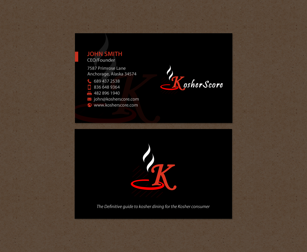 Business Card Design by chandrayaan.creative for this project | Design #13194058