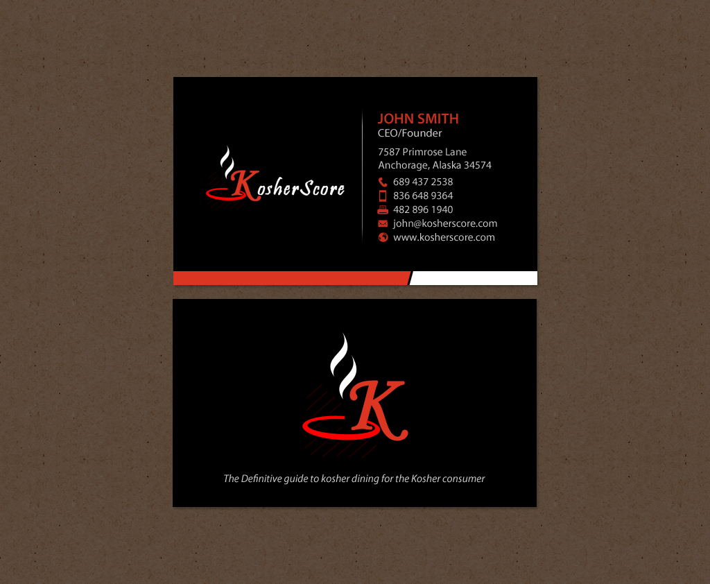 Business Card Design by chandrayaan.creative for this project | Design #13194059