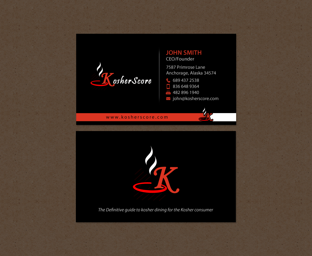 Business Card Design by chandrayaan.creative for this project | Design #13194060