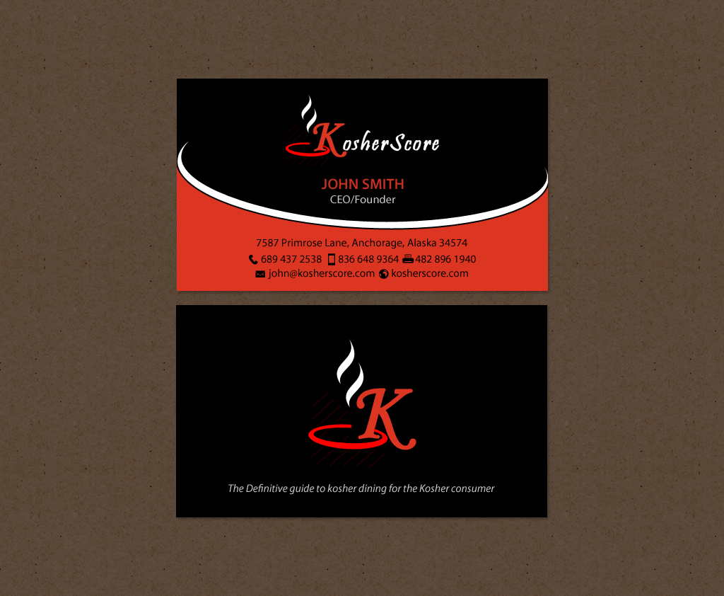 Business Card Design by chandrayaan.creative for this project | Design #13194061