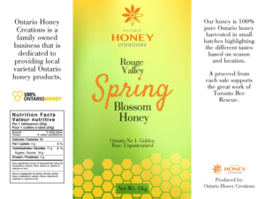 Beekeepers need honey label to highlight region and season of honey | Packaging Design by RedOne22