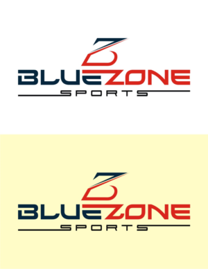 Logo Design by Rendell Sueña for Blue Zone Sports | Design: #13199196