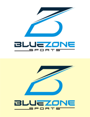 Logo Design by Rendell Sueña for Blue Zone Sports | Design: #13199199